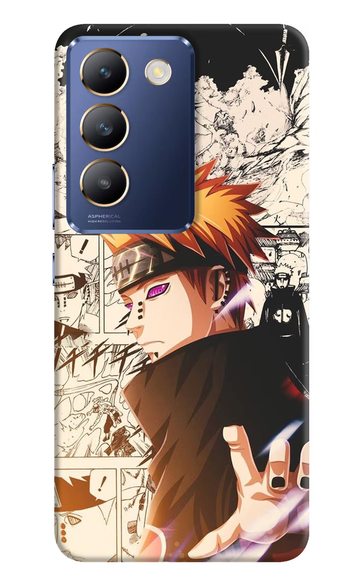 Pain Anime Vivo Y200E 5G/T3 5G Hard Case Back Cover by Casekaro