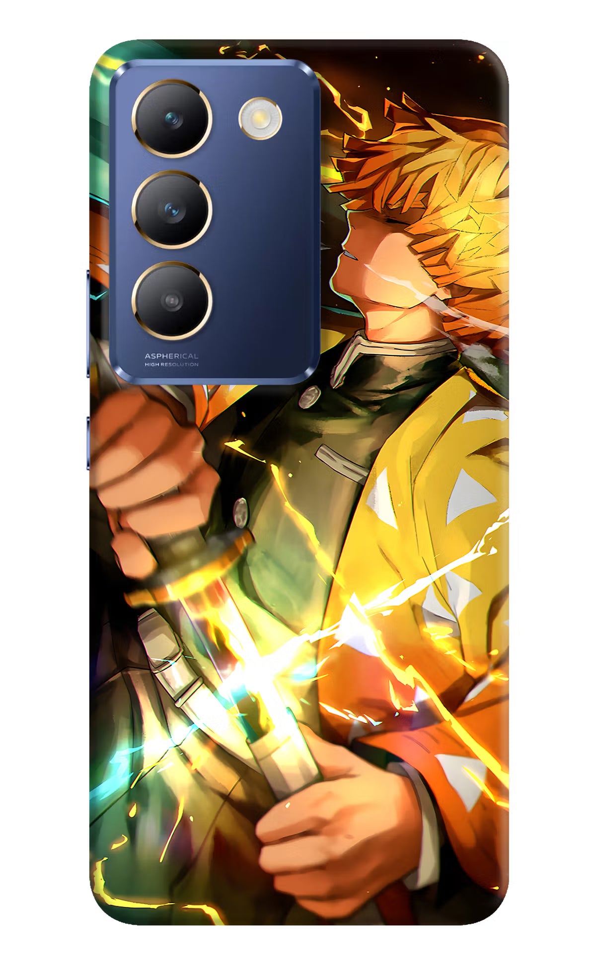 Demon Slayer Vivo Y200E 5G/T3 5G Hard Case Back Cover by Casekaro