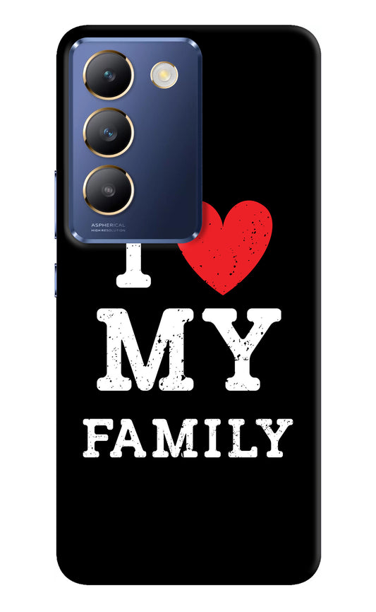I Love My Family Vivo Y200E 5G/T3 5G Back Cover