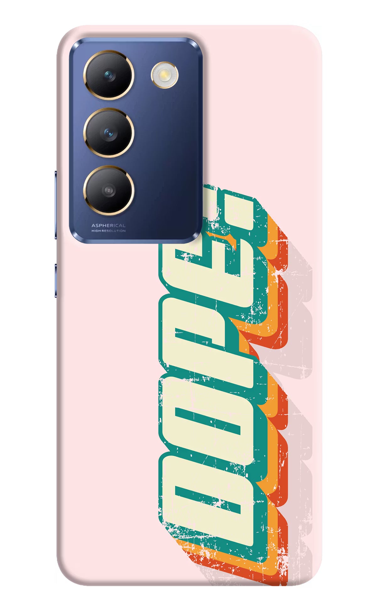 Dope Vivo Y200E 5G/T3 5G Hard Case Back Cover by Casekaro