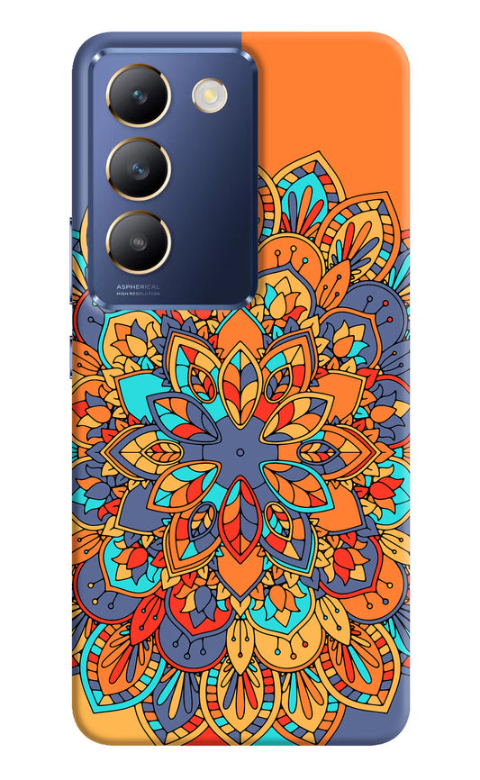 Color Mandala Vivo Y200E 5G/T3 5G Hard Case Back Cover by Casekaro