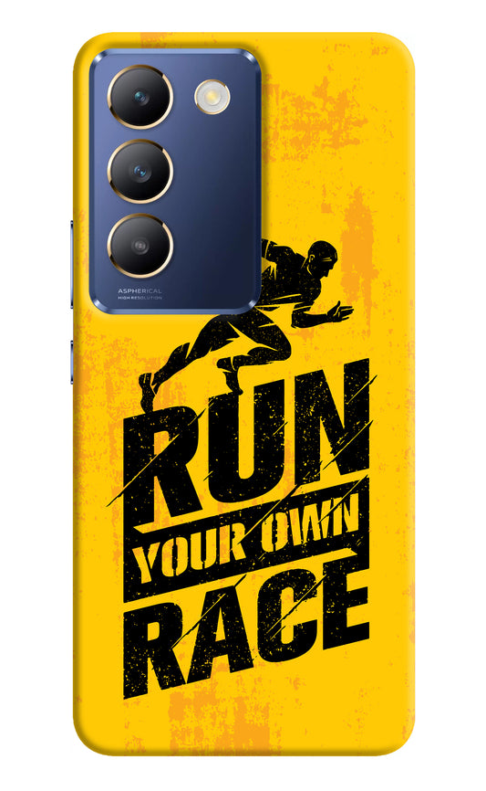 Run Your Own Race Vivo Y200E 5G/T3 5G Back Cover