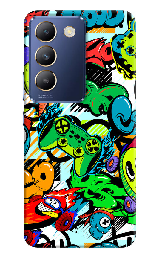 Game Doodle Vivo Y200E 5G/T3 5G Hard Case Back Cover by Casekaro