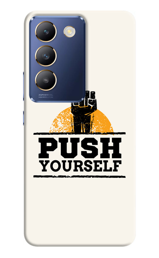Push Yourself Vivo Y200E 5G/T3 5G Back Cover