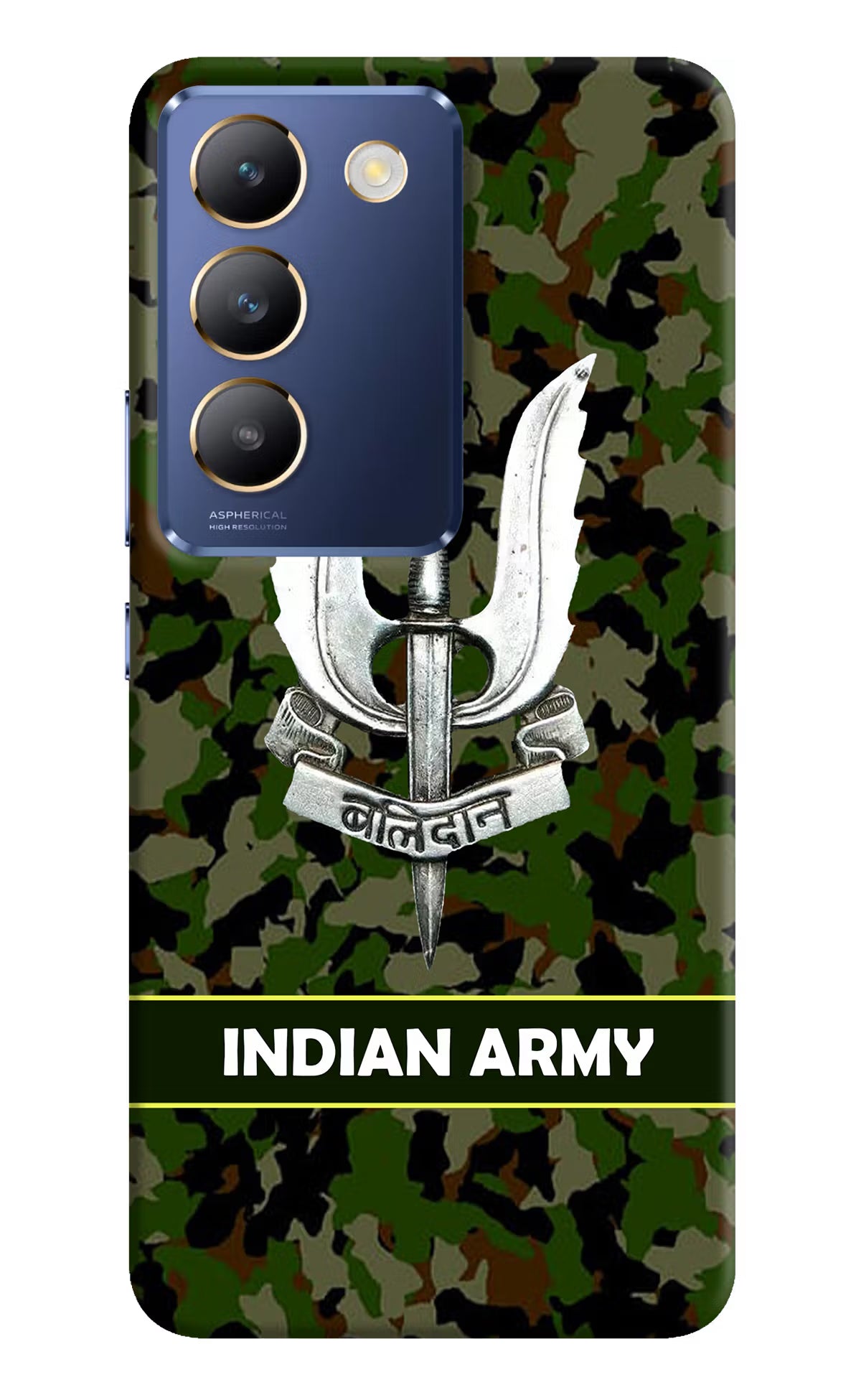 Balidan Indian Logo Vivo Y200E 5G/T3 5G Hard Case Back Cover by Casekaro