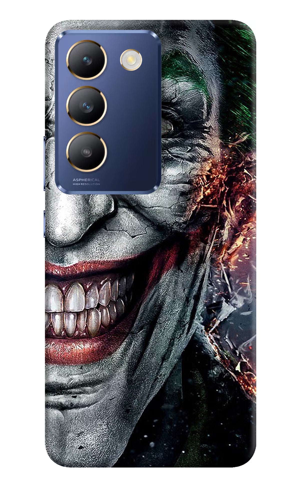 Joker Cam Vivo Y200E 5G/T3 5G Hard Case Back Cover by Casekaro