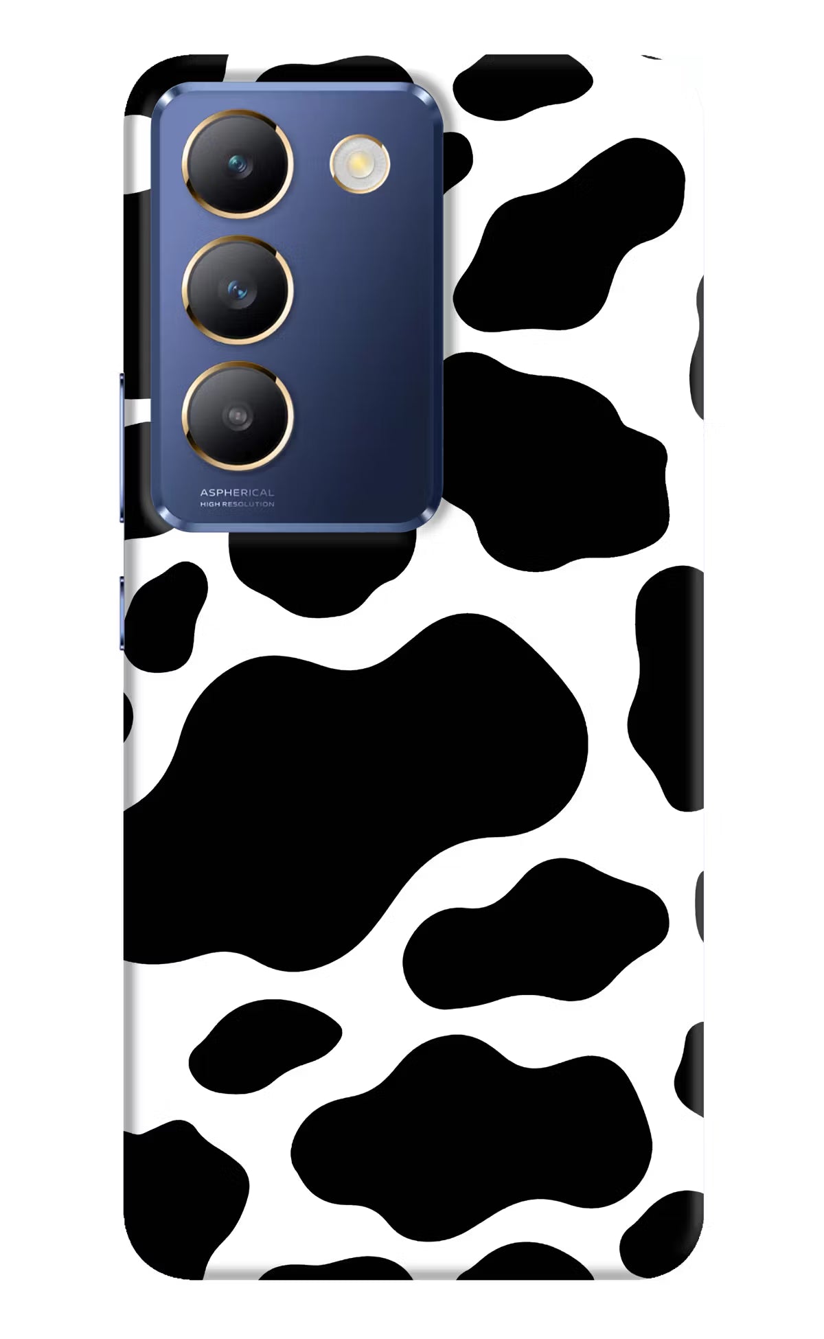 Cow Spots Vivo Y200E 5G/T3 5G Hard Case Back Cover by Casekaro