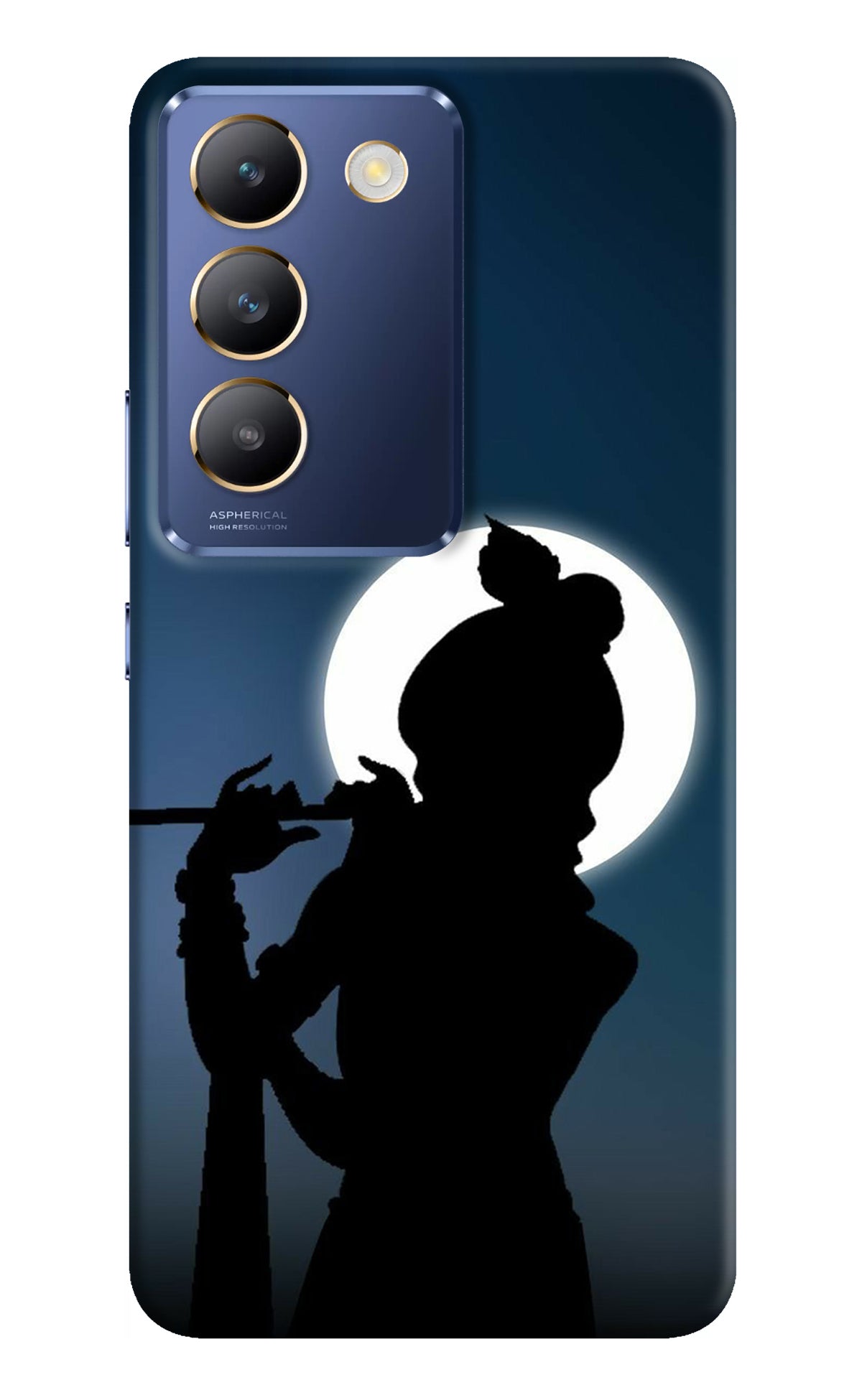 Shri Krishna Silhouette Vivo Y200E 5G/T3 5G Back Cover