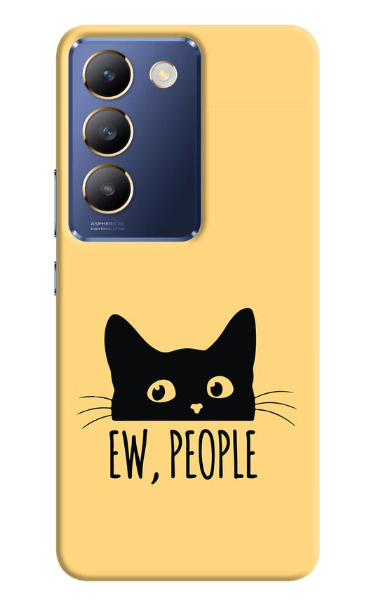 Ew People Catitude Vivo Y200E 5G/T3 5G Hard Case Back Cover by Casekaro