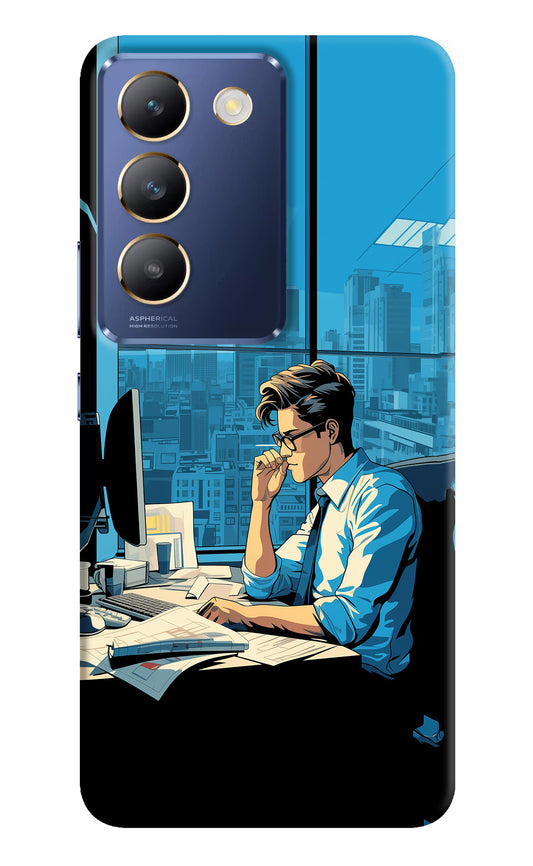 Focused Hustler (AI Generated) Vivo Y200E 5G/T3 5G Hard Case Back Cover by Casekaro