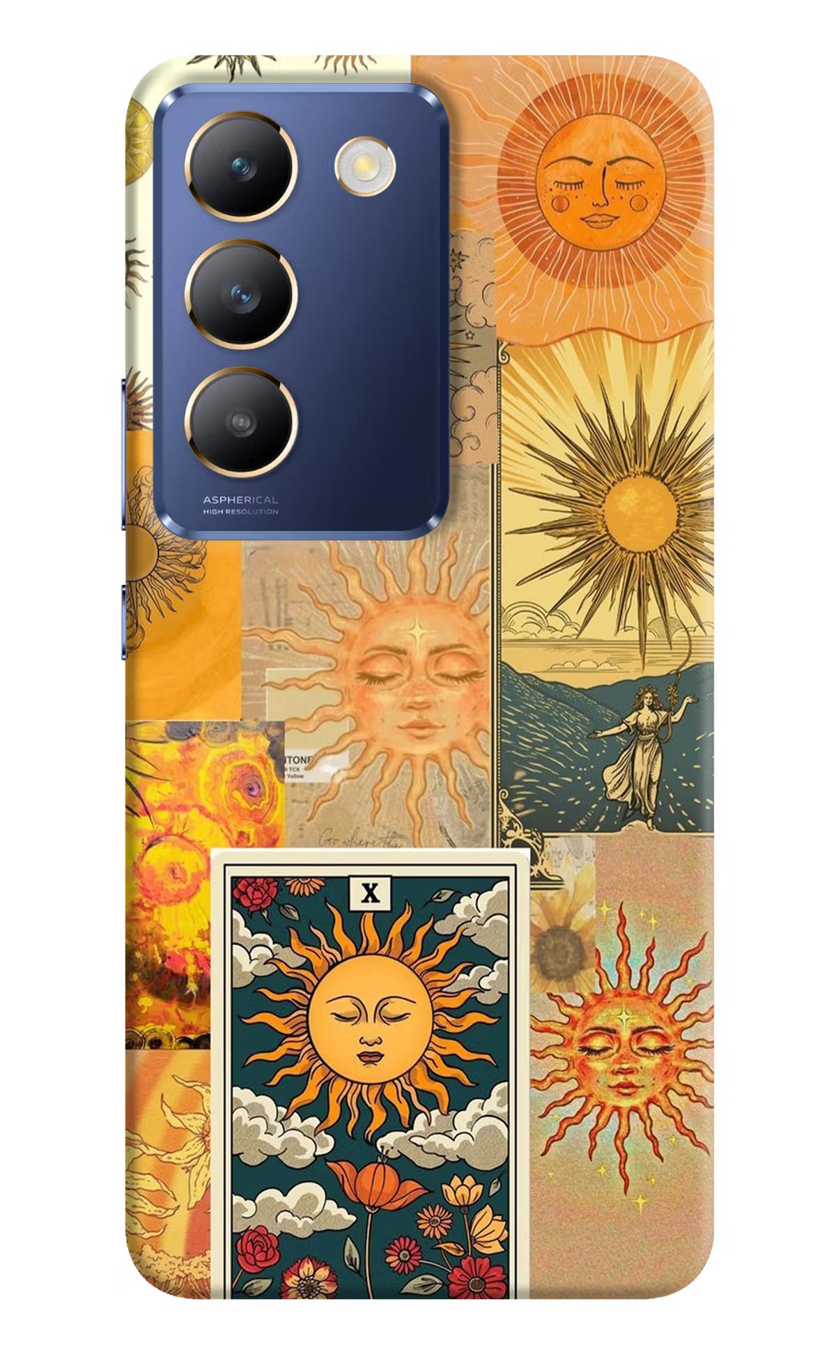 Sun Vivo Y200E 5G/T3 5G Hard Case Back Cover by Casekaro