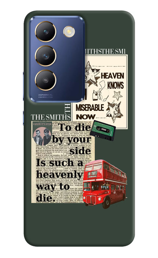 The Smiths Vivo Y200E 5G/T3 5G Hard Case Back Cover by Casekaro