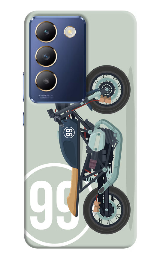 Classic Cafe Racer 99 Vivo Y200E 5G/T3 5G Hard Case Back Cover by Casekaro