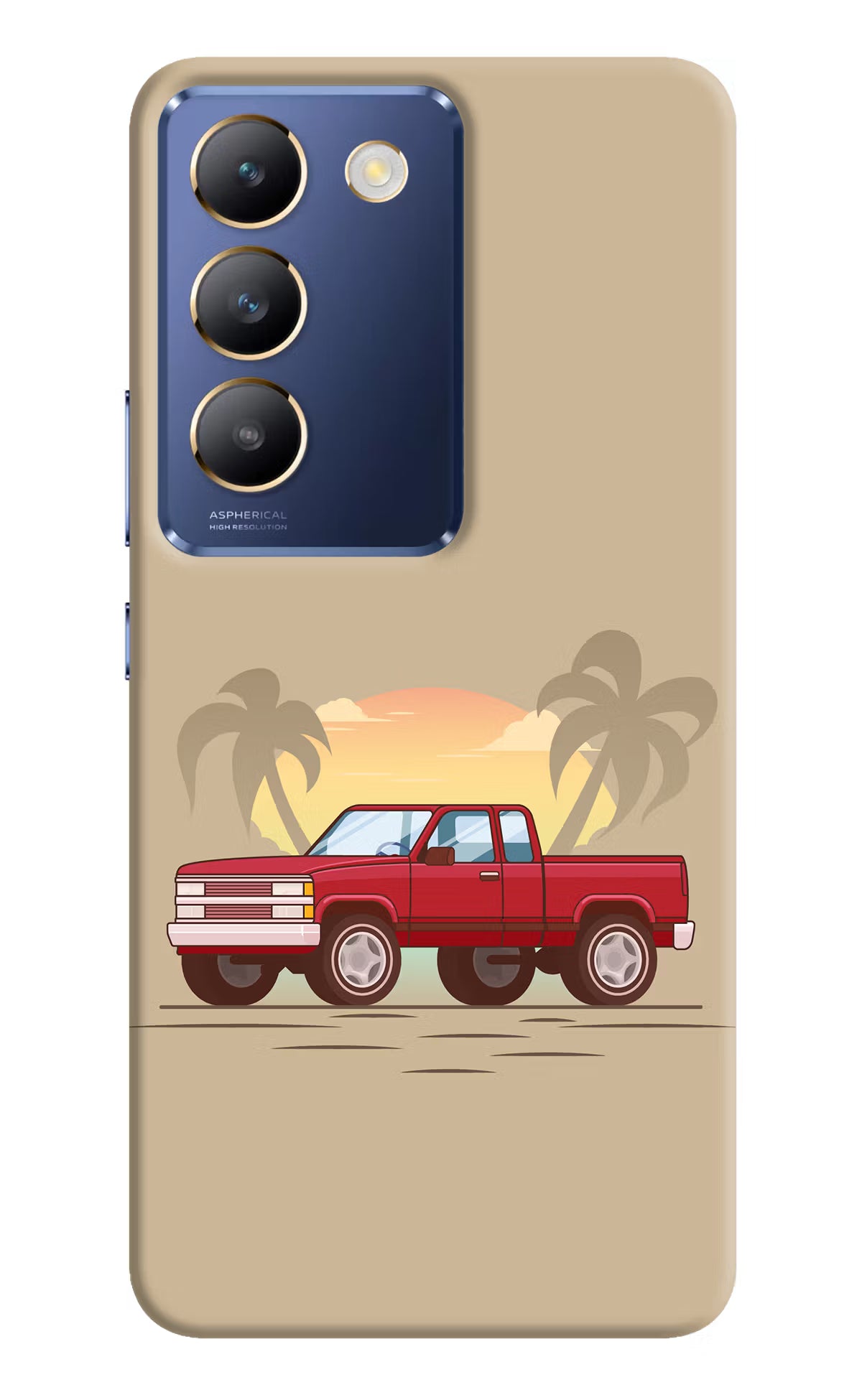 Desert Classic Drive Vivo Y200E 5G/T3 5G Hard Case Back Cover by Casekaro