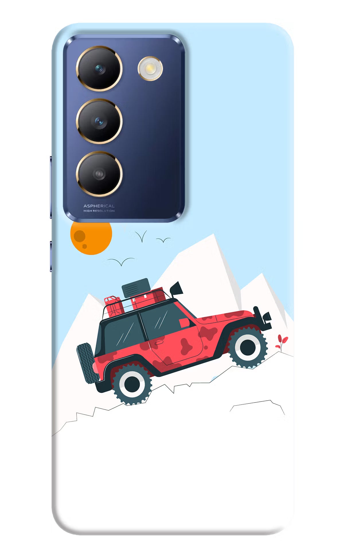 Mountain Trail Beast Vivo Y200E 5G/T3 5G Hard Case Back Cover by Casekaro
