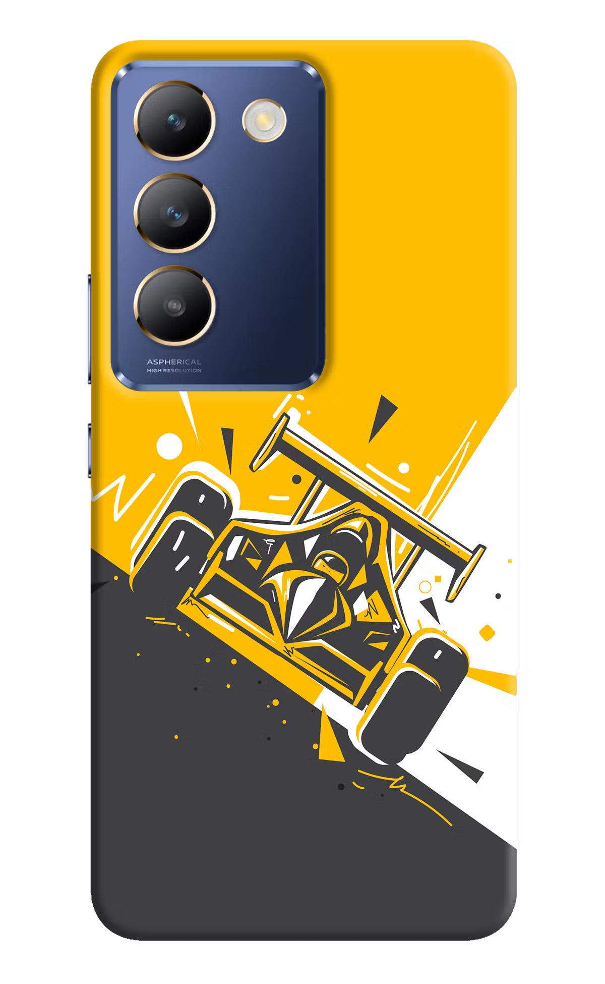 Track King Vivo Y200E 5G/T3 5G Hard Case Back Cover by Casekaro