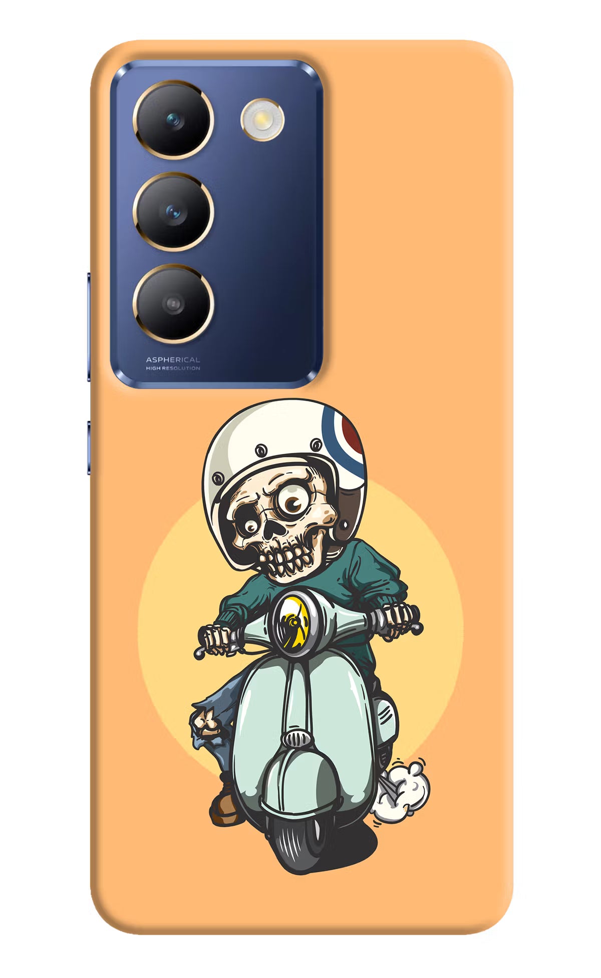 Undead Biker Vivo Y200E 5G/T3 5G Hard Case Back Cover by Casekaro