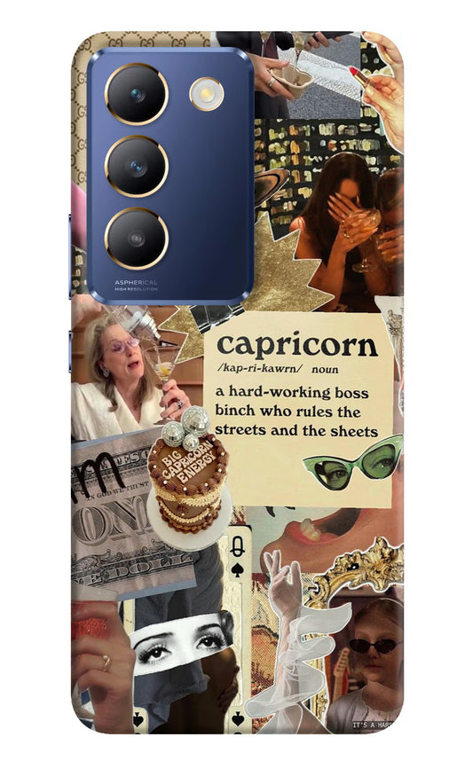 Capricorn Zodiac Vivo Y200E 5G/T3 5G Hard Case Back Cover by Casekaro