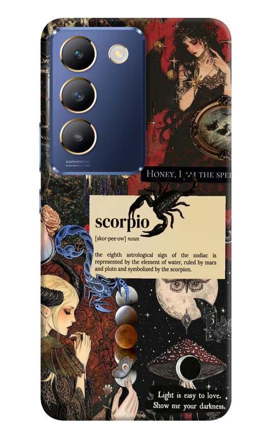 Scorpio Zodiac Vivo Y200E 5G/T3 5G Hard Case Back Cover by Casekaro