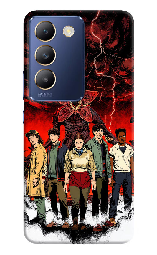 Ordinary Things Characters Vivo Y200E 5G/T3 5G Hard Case Back Cover by Casekaro