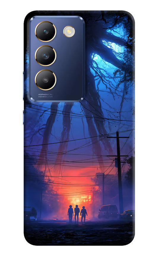 Ordinary Things Shadow Vivo Y200E 5G/T3 5G Hard Case Back Cover by Casekaro