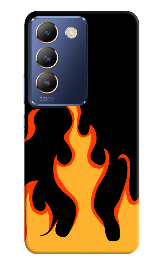 Fired Up – Black Vivo Y200E 5G/T3 5G Hard Case Back Cover by Casekaro