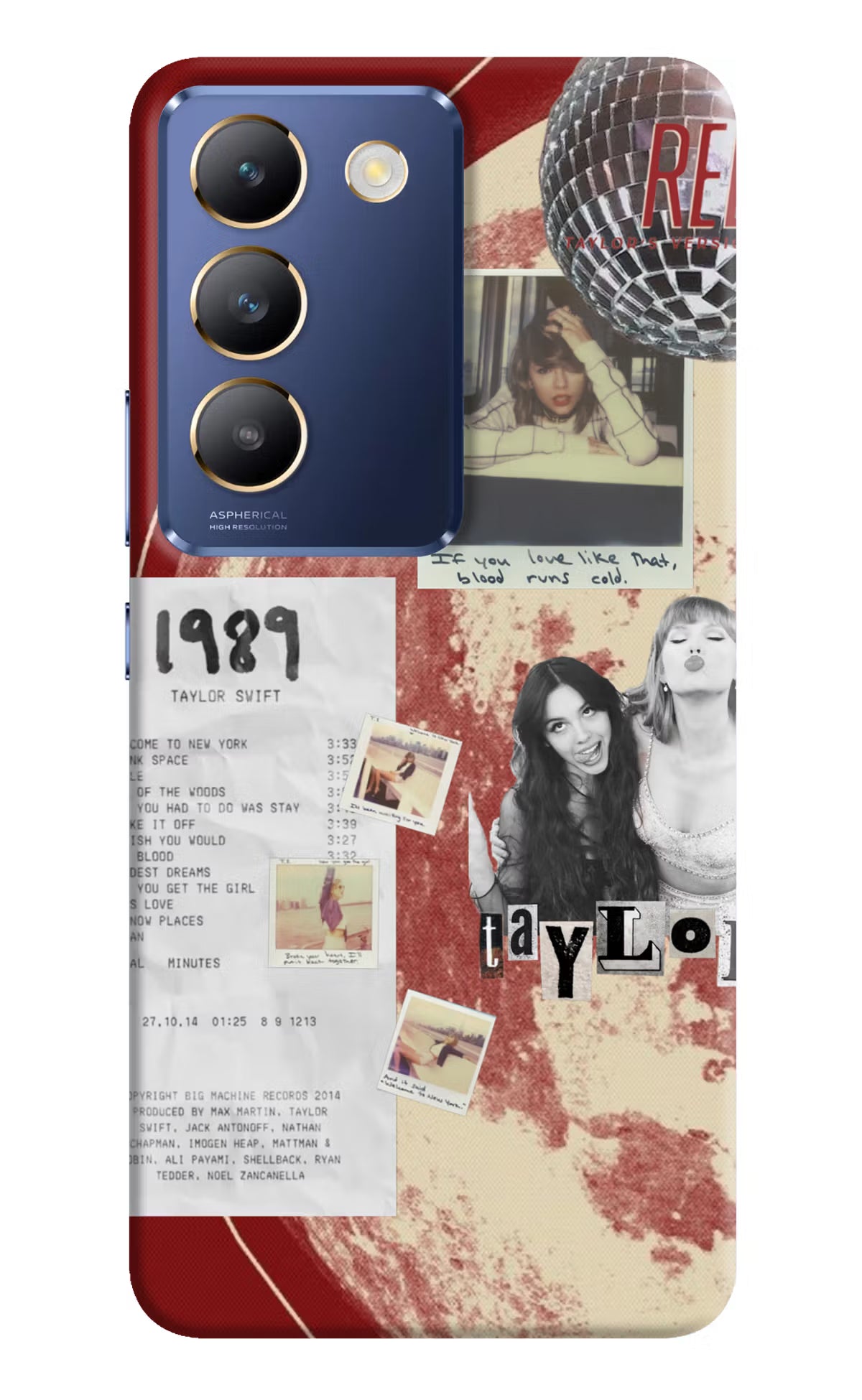 Taylor Swift Vivo Y200E 5G/T3 5G Back Cover