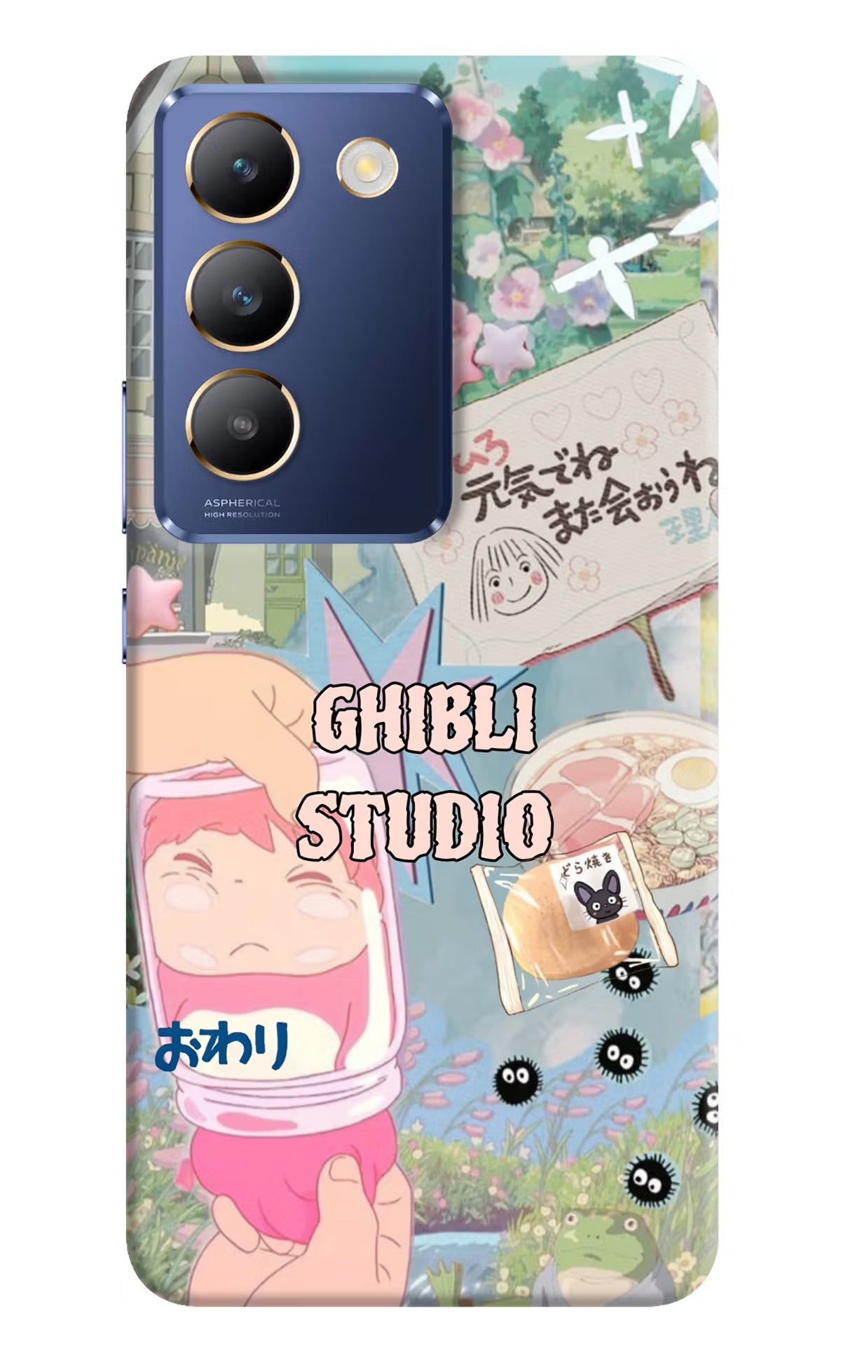 Studio Ghibli Vivo Y200E 5G/T3 5G Back Cover