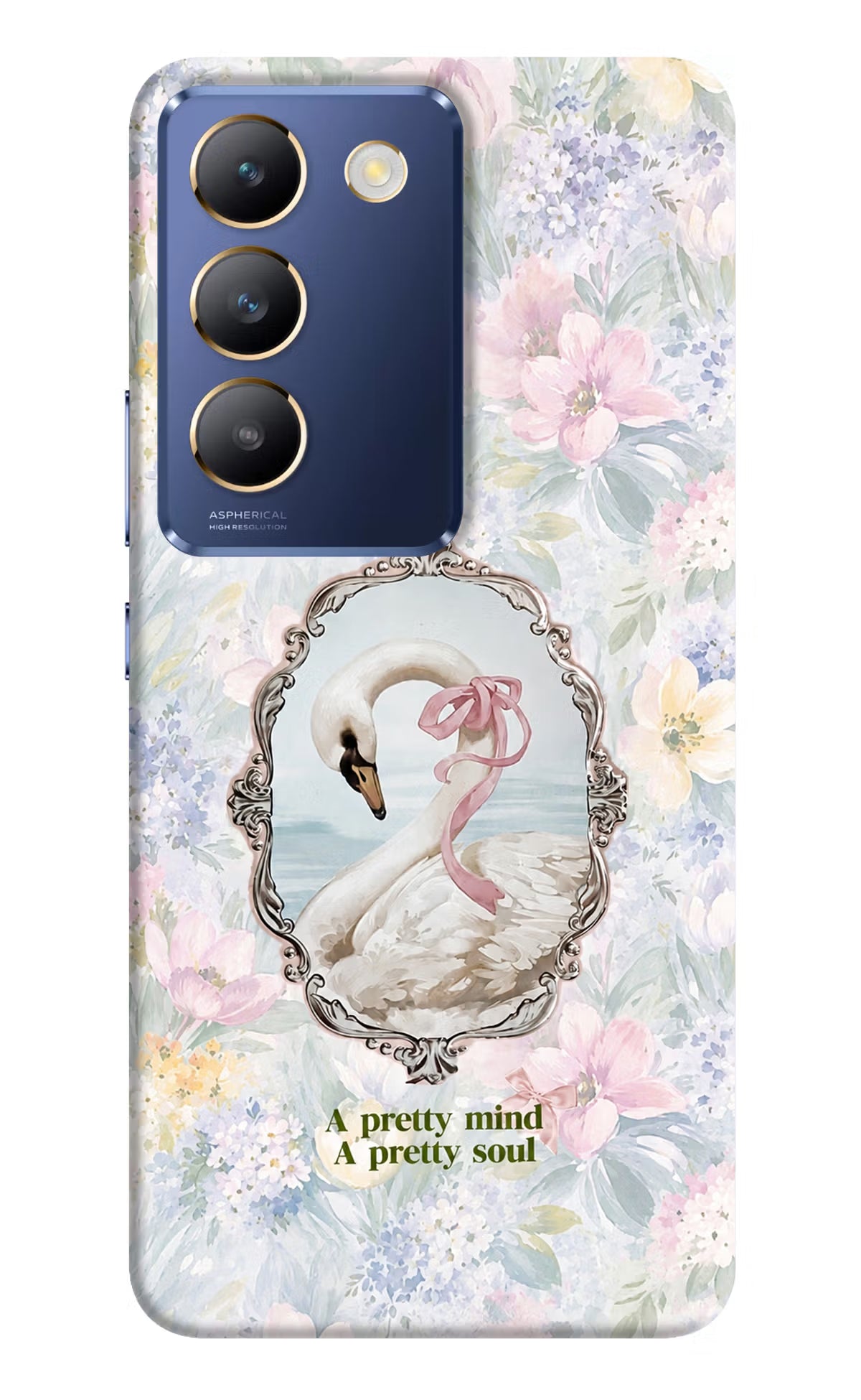 Pretty Mind Pretty Soul Vivo Y200E 5G/T3 5G Back Cover