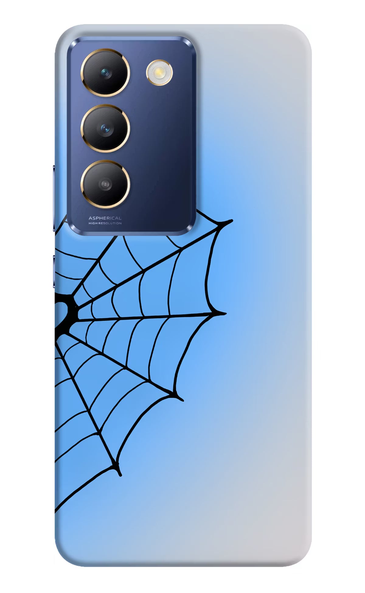 Blue Web Vivo Y200E 5G/T3 5G Back Cover