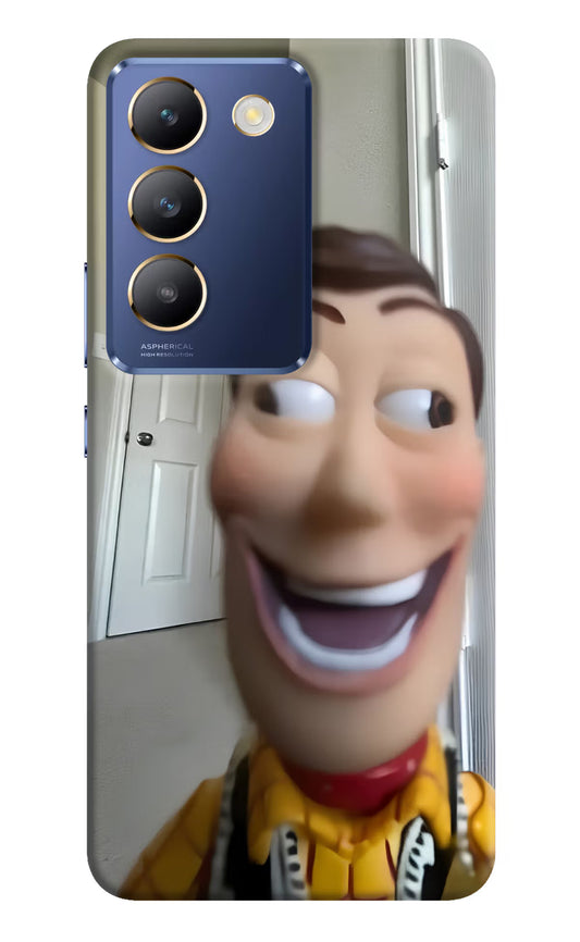 Side Eye Woody Vivo Y200E 5G/T3 5G Hard Case Back Cover by Casekaro