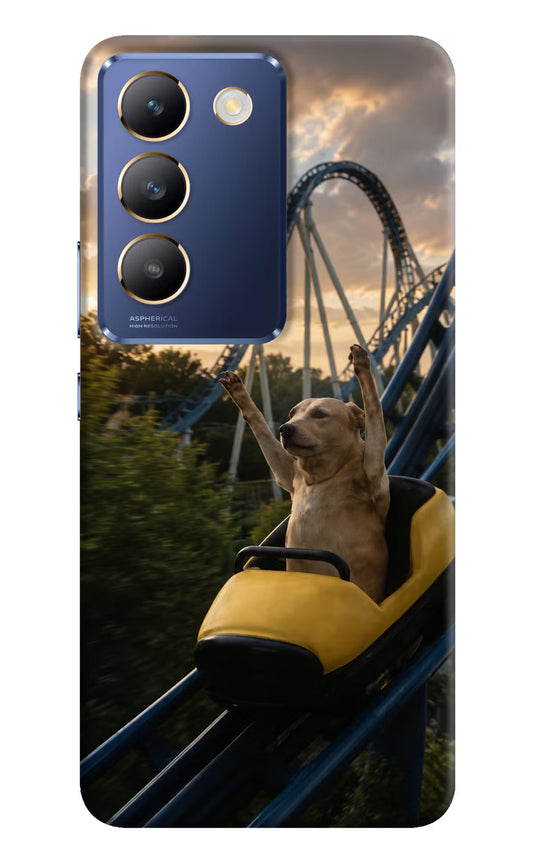 Rollercoaster Dog Vivo Y200E 5G/T3 5G Hard Case Back Cover by Casekaro
