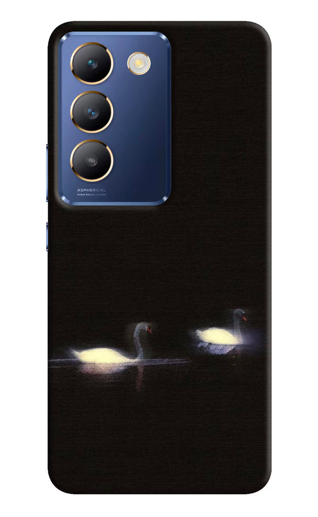 Silent Swans Vivo Y200E 5G/T3 5G Hard Case Back Cover by Casekaro