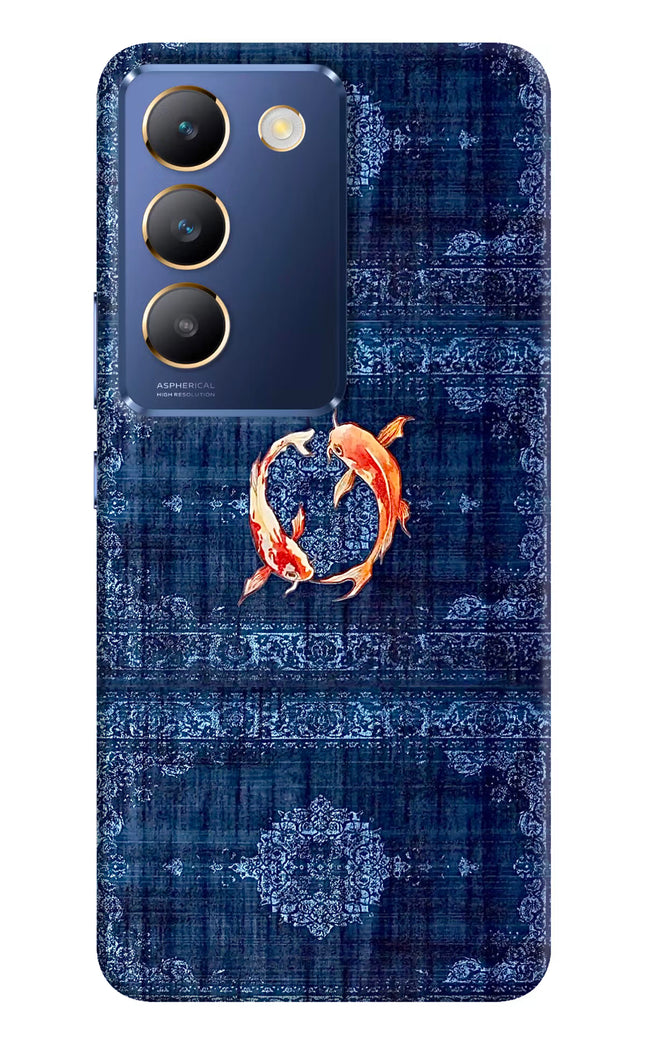 Koi Blue Vivo Y200E 5G/T3 5G Hard Case Back Cover by Casekaro