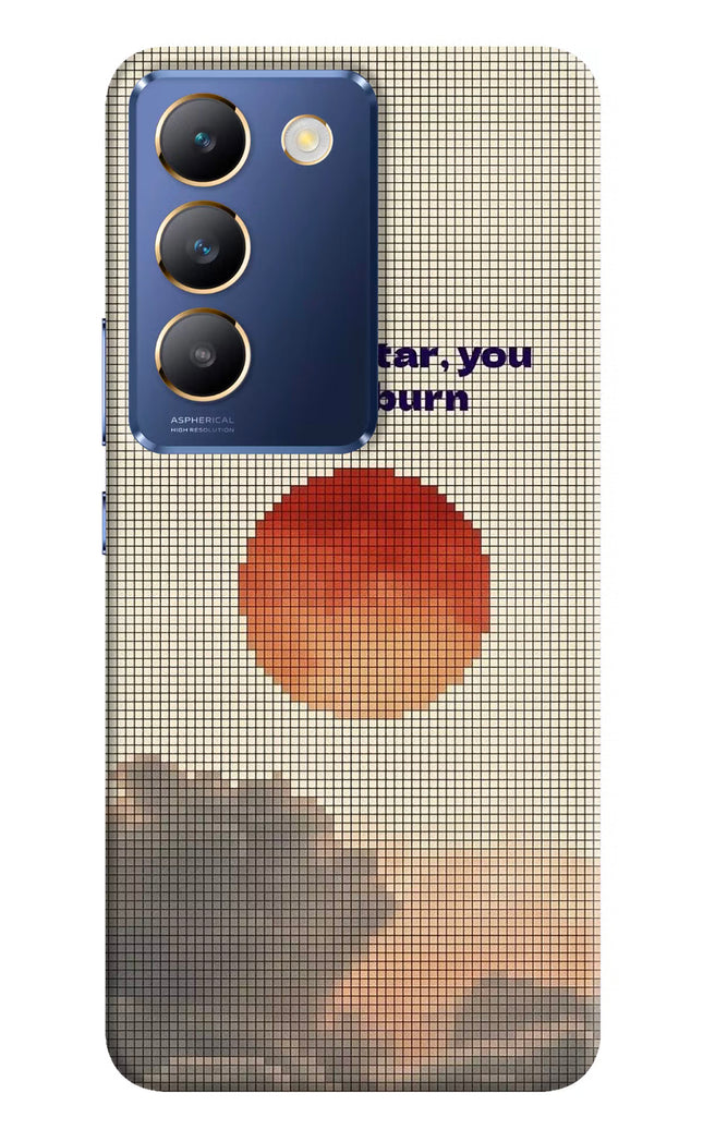Pixel Sun Vivo Y200E 5G/T3 5G Hard Case Back Cover by Casekaro