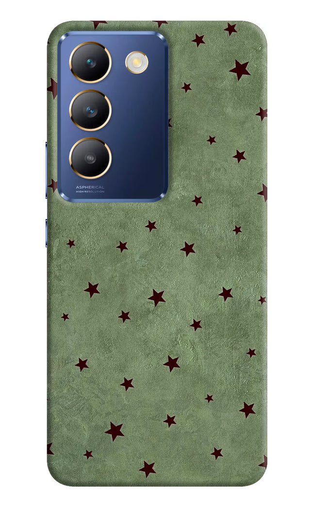 Green Stars Vivo Y200E 5G/T3 5G Hard Case Back Cover by Casekaro