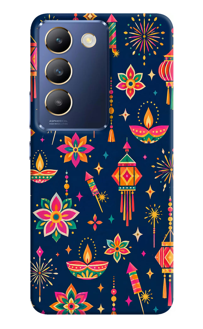 Festive Pop Vivo Y200E 5G/T3 5G Hard Case Back Cover by Casekaro