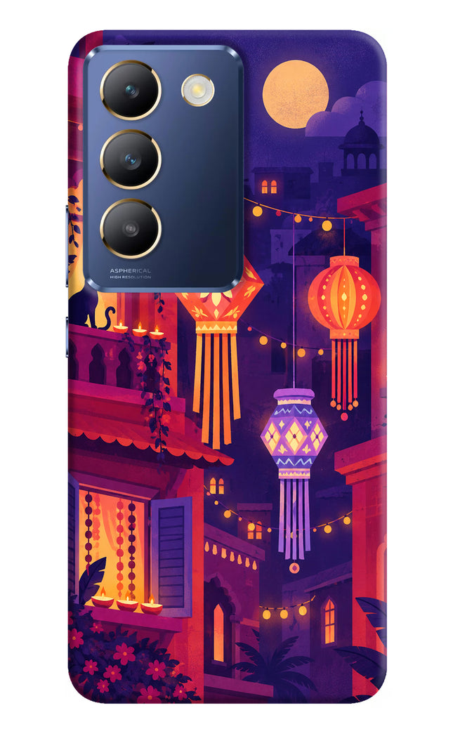 Lantern Lane Vivo Y200E 5G/T3 5G Hard Case Back Cover by Casekaro