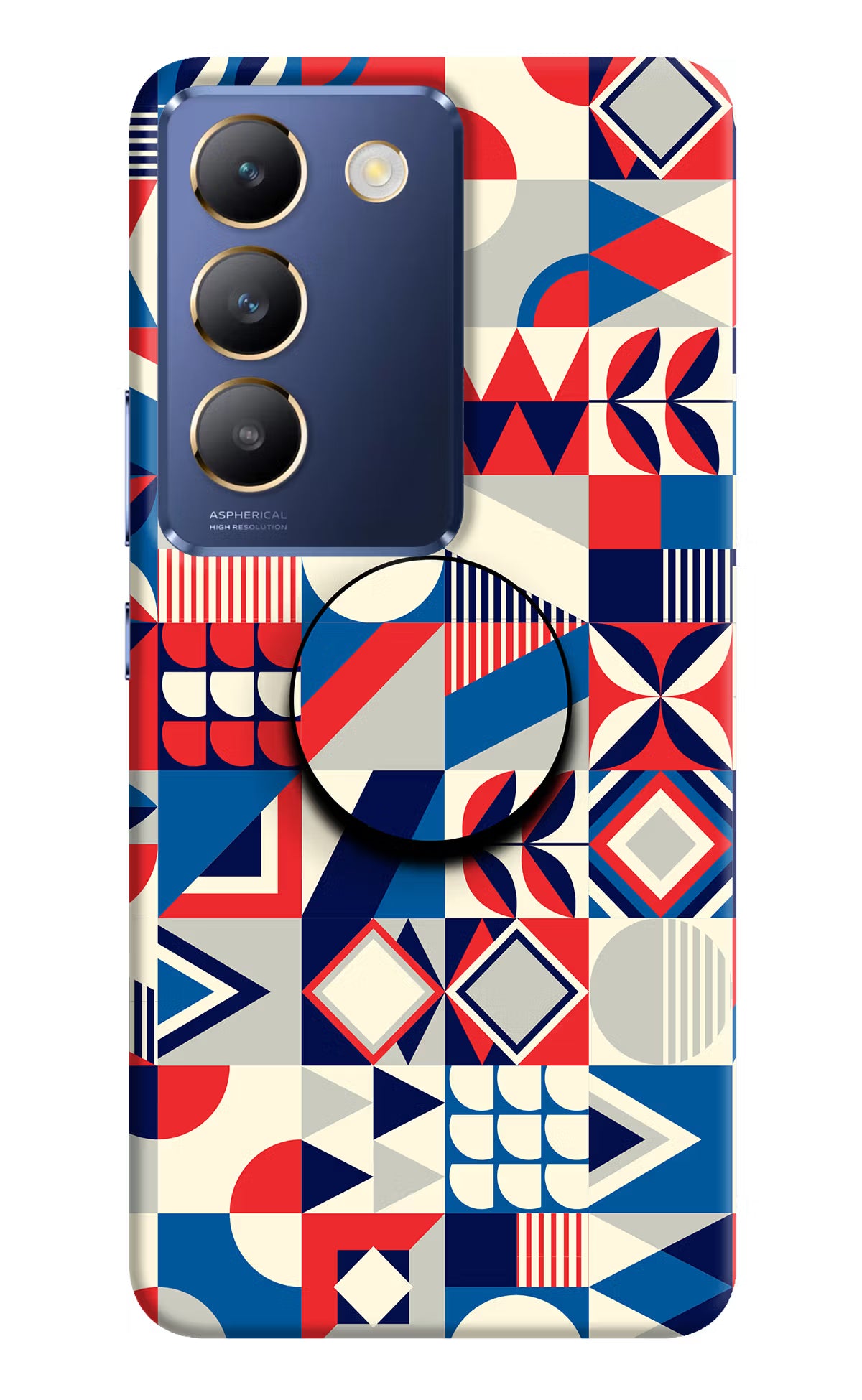 Colorful Pattern Vivo Y200E 5G/T3 5G Pop Case by Casekaro