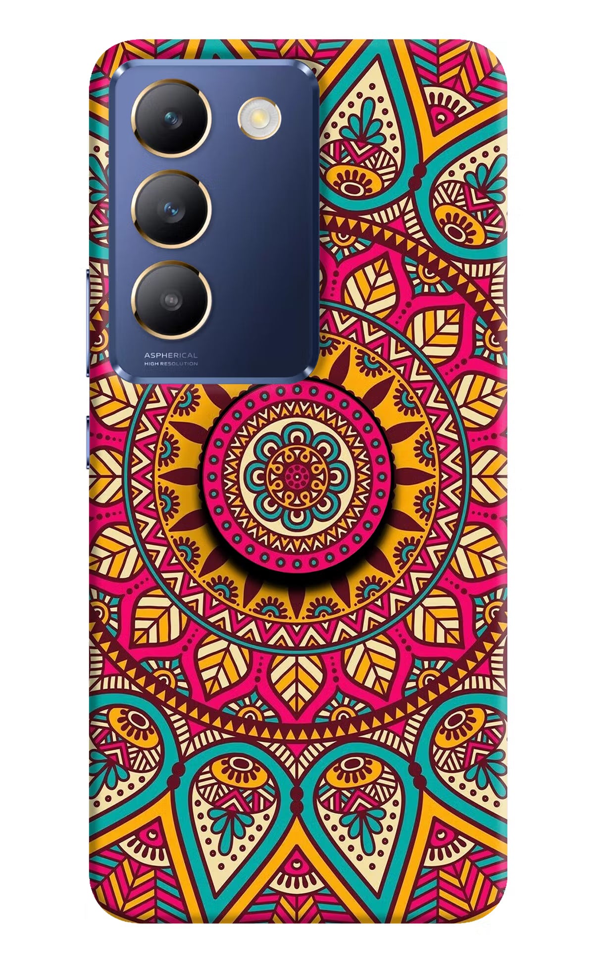 Mandala Vivo Y200E 5G/T3 5G Pop Case by Casekaro