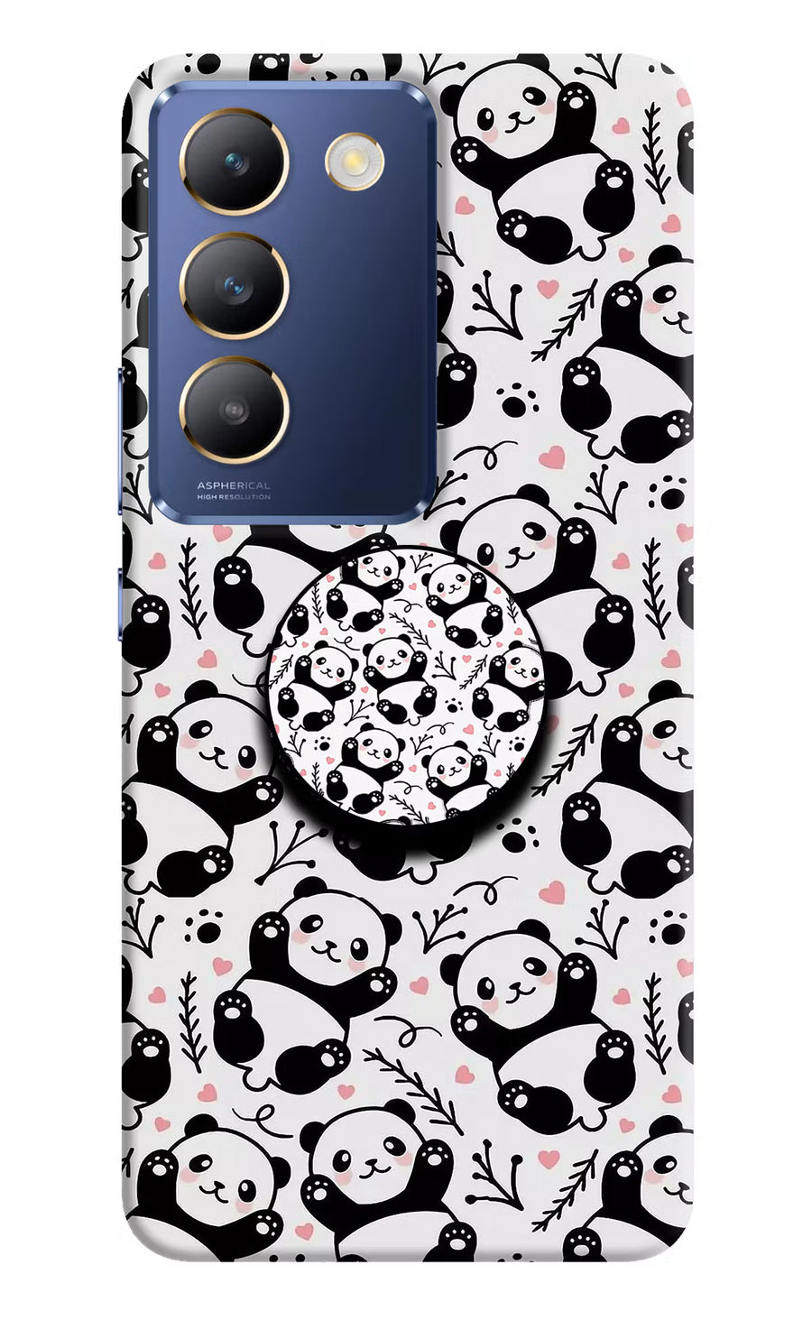 Cute Panda Vivo Y200E 5G/T3 5G Pop Case, Hard case