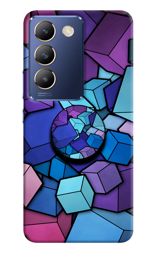 Cubic Abstract Vivo Y200E 5G/T3 5G Pop Case