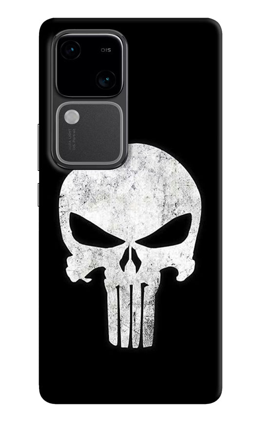 Punisher Skull Vivo V30 5G Hard Case Back Cover by Casekaro