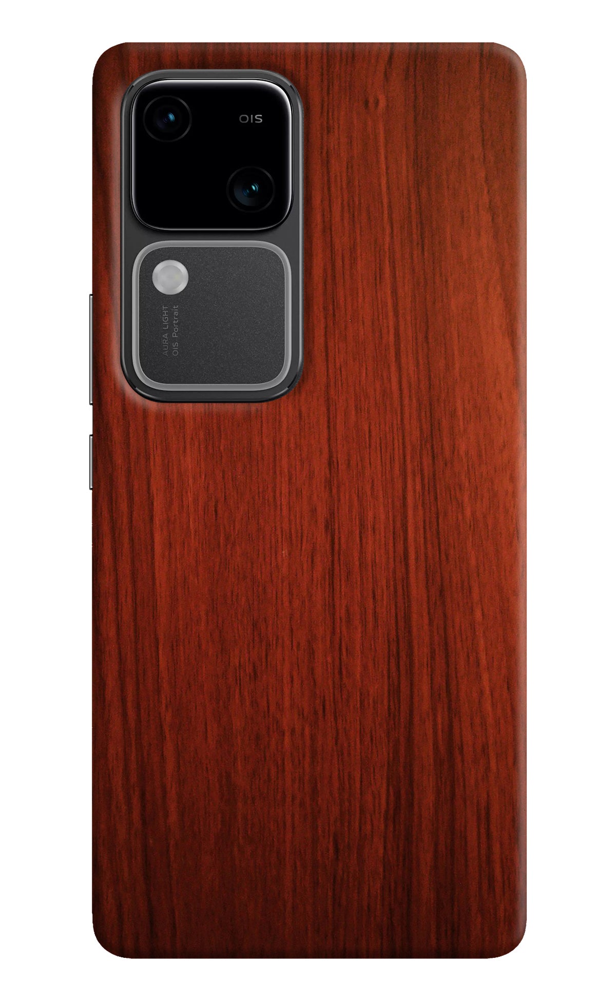 Wooden Plain Pattern Vivo V30 5G Back Cover