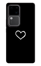 Heart Vivo V30 5G Hard Case Back Cover by Casekaro