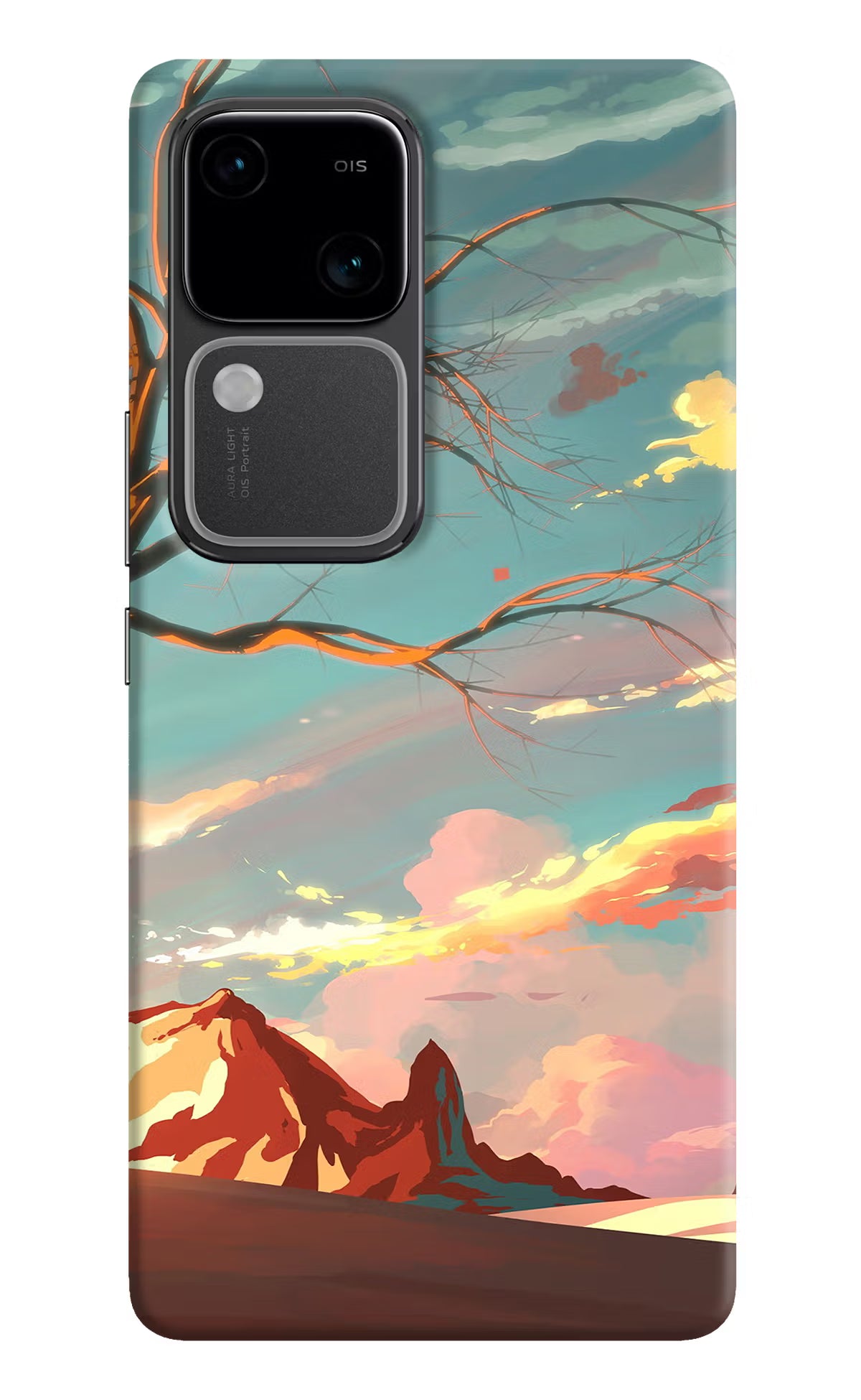 Scenery Vivo V30 5G Hard Case Back Cover by Casekaro
