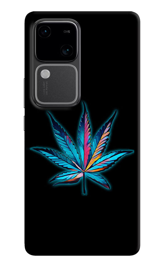Weed Vivo V30 5G Hard Case Back Cover by Casekaro