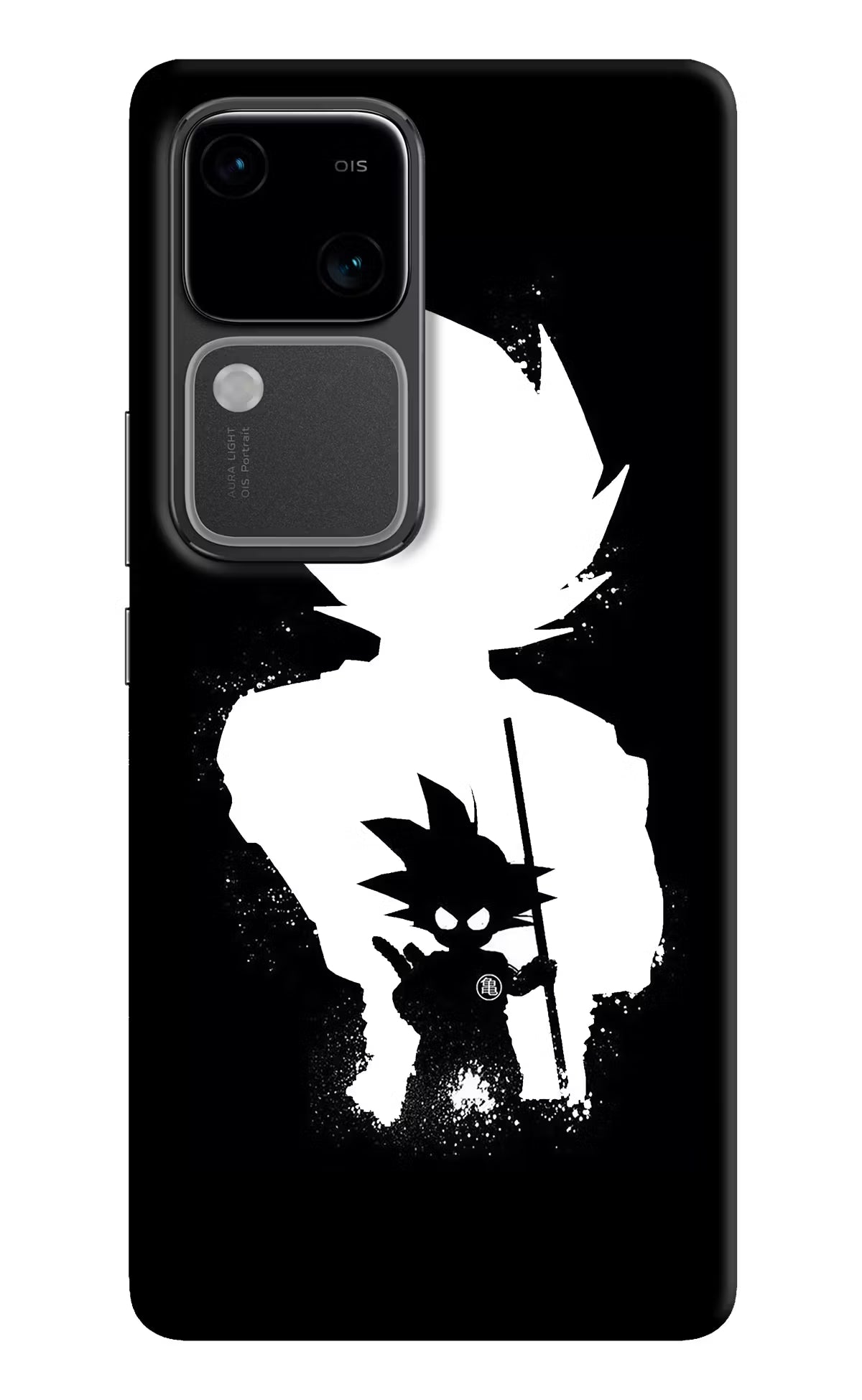 Goku Shadow Vivo V30 5G Hard Case Back Cover by Casekaro