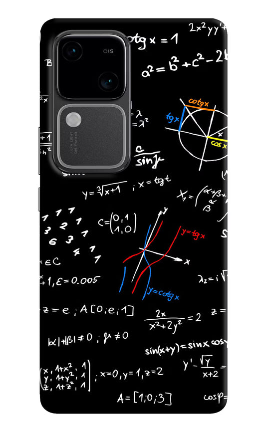 Mathematics Formula Vivo V30 5G Hard Case Back Cover by Casekaro