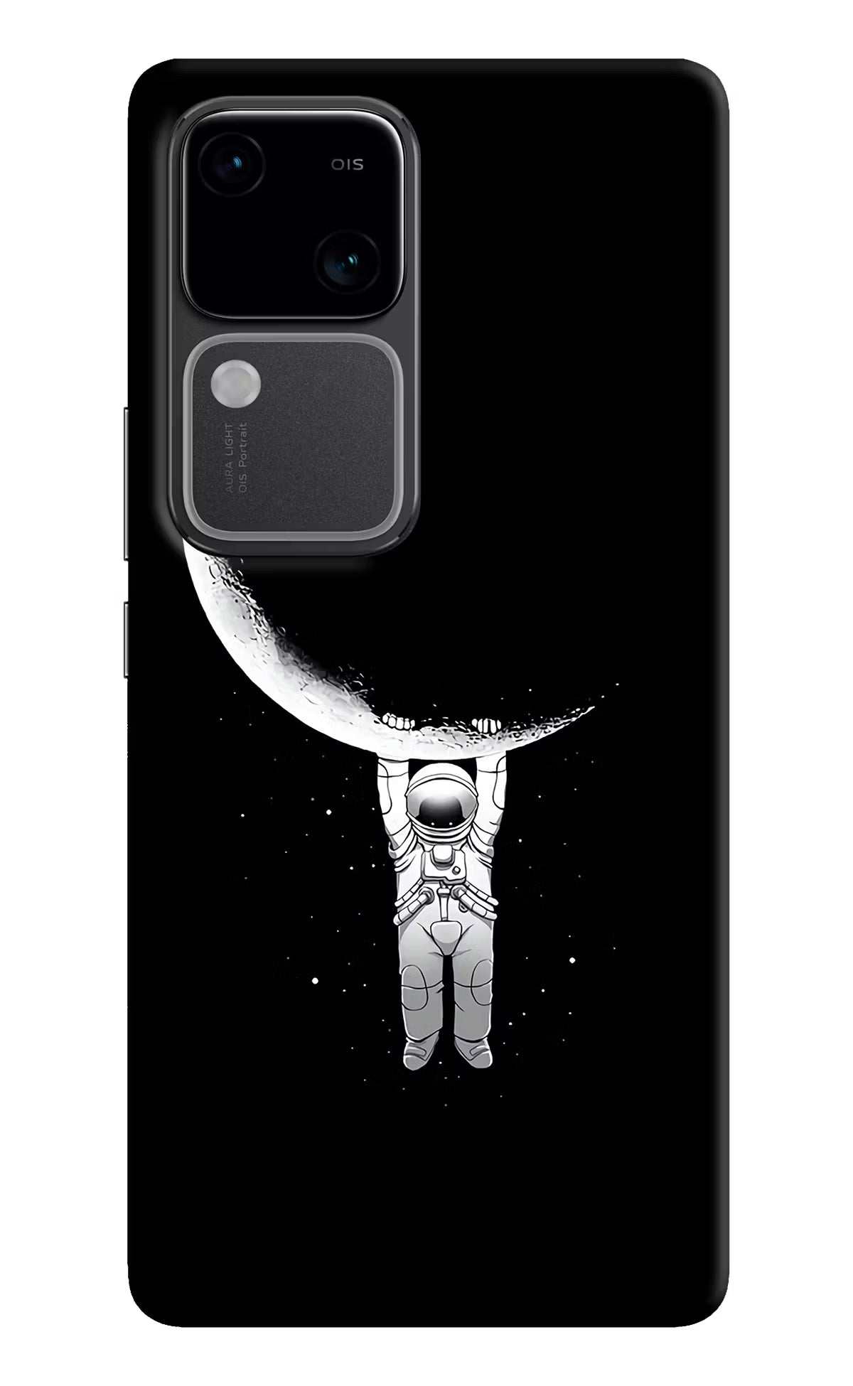 Moon Space Vivo V30 5G Hard Case Back Cover by Casekaro